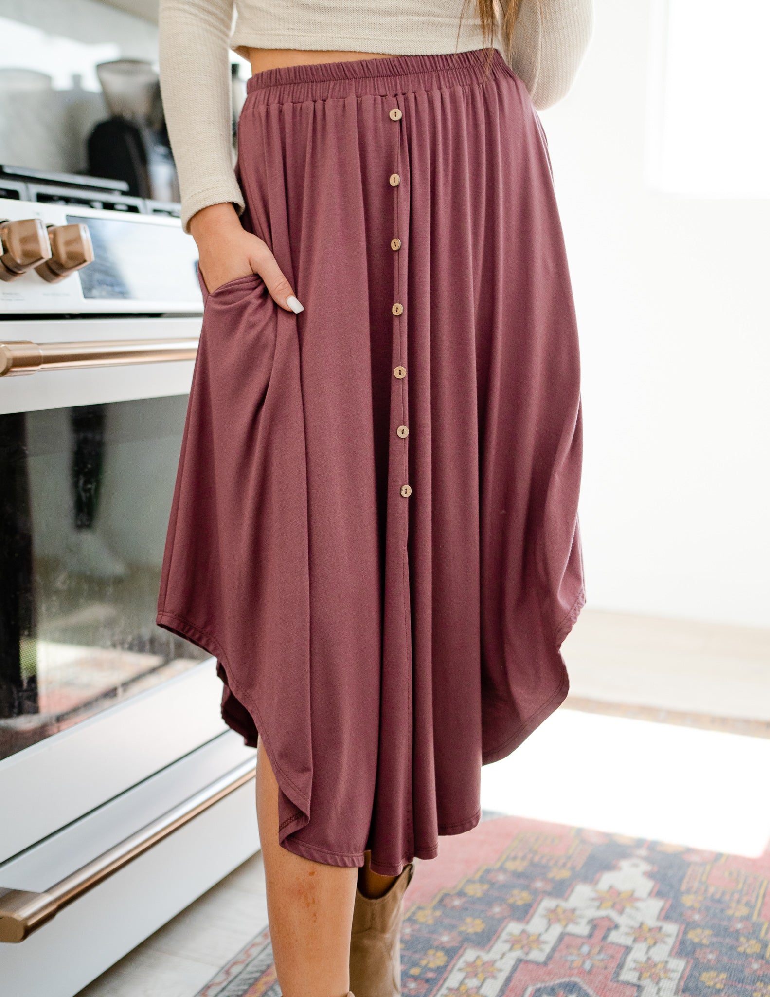 Gwendolyn Midi Skirt