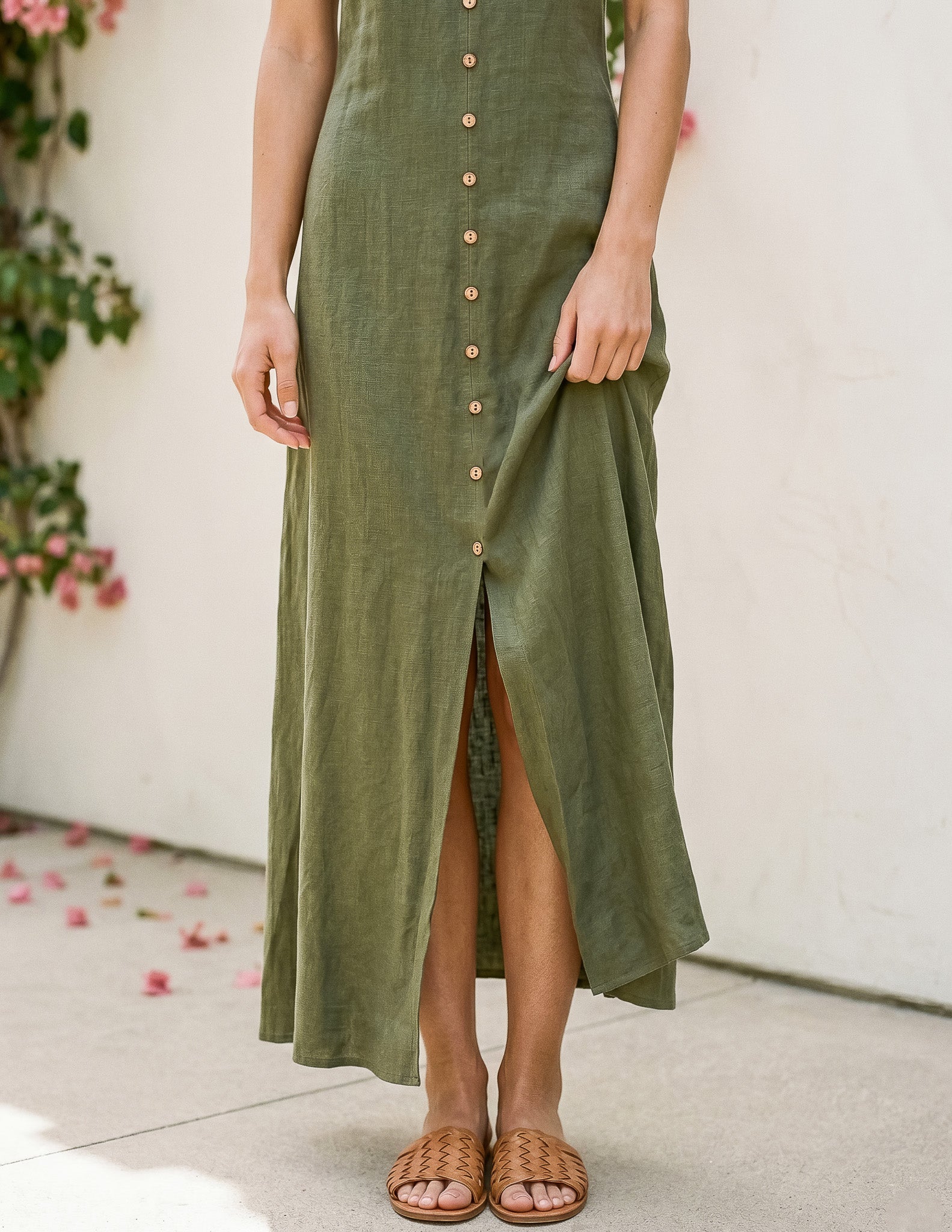 Linen Ada Dress - Image 4