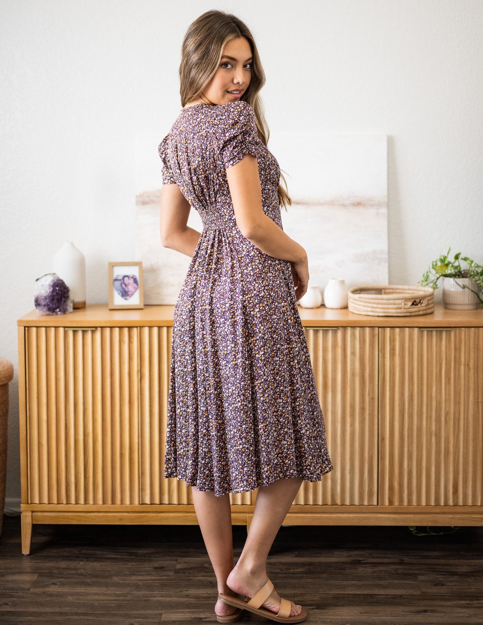 Tencel Gabrielle Midi Dress - Image 5