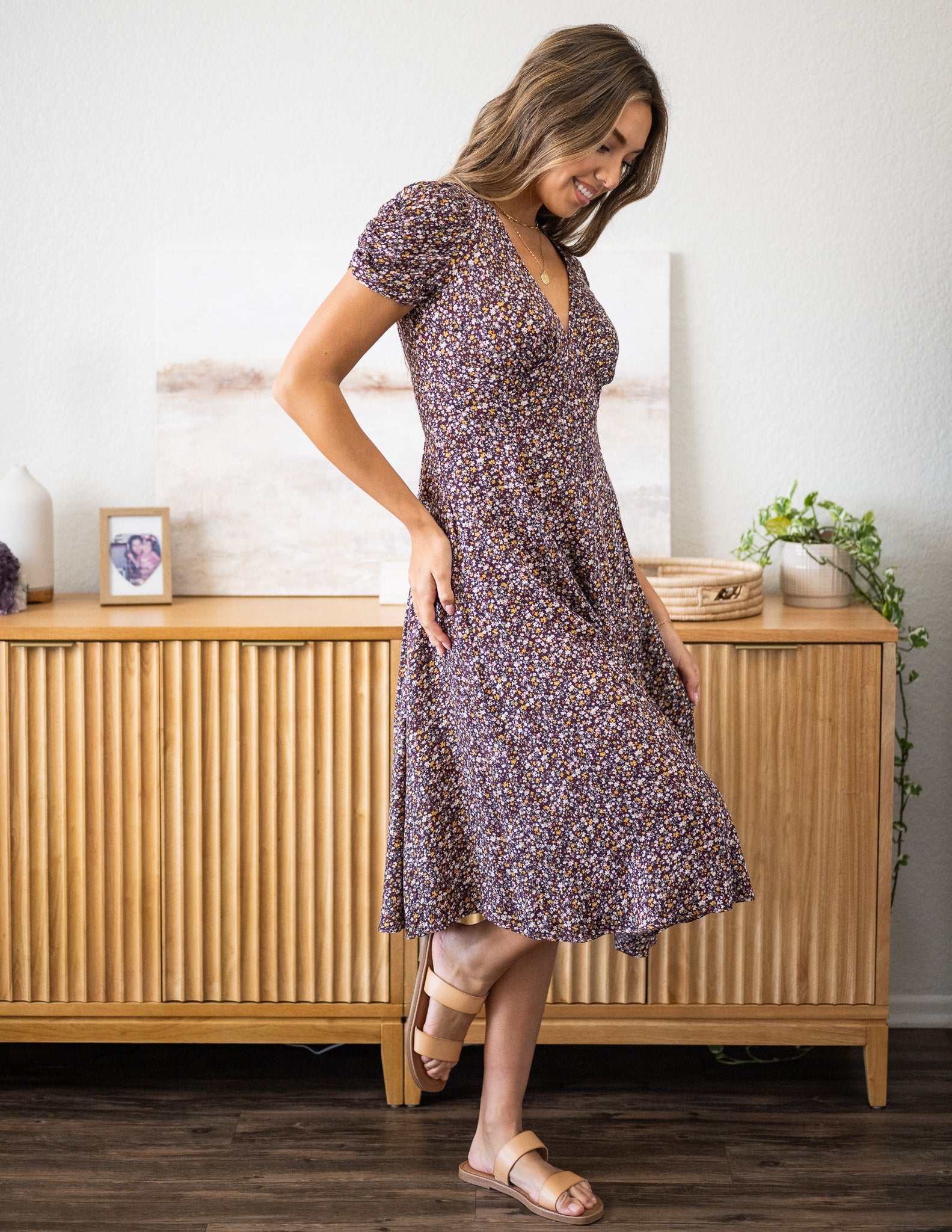 Tencel Gabrielle Midi Dress - Image 4