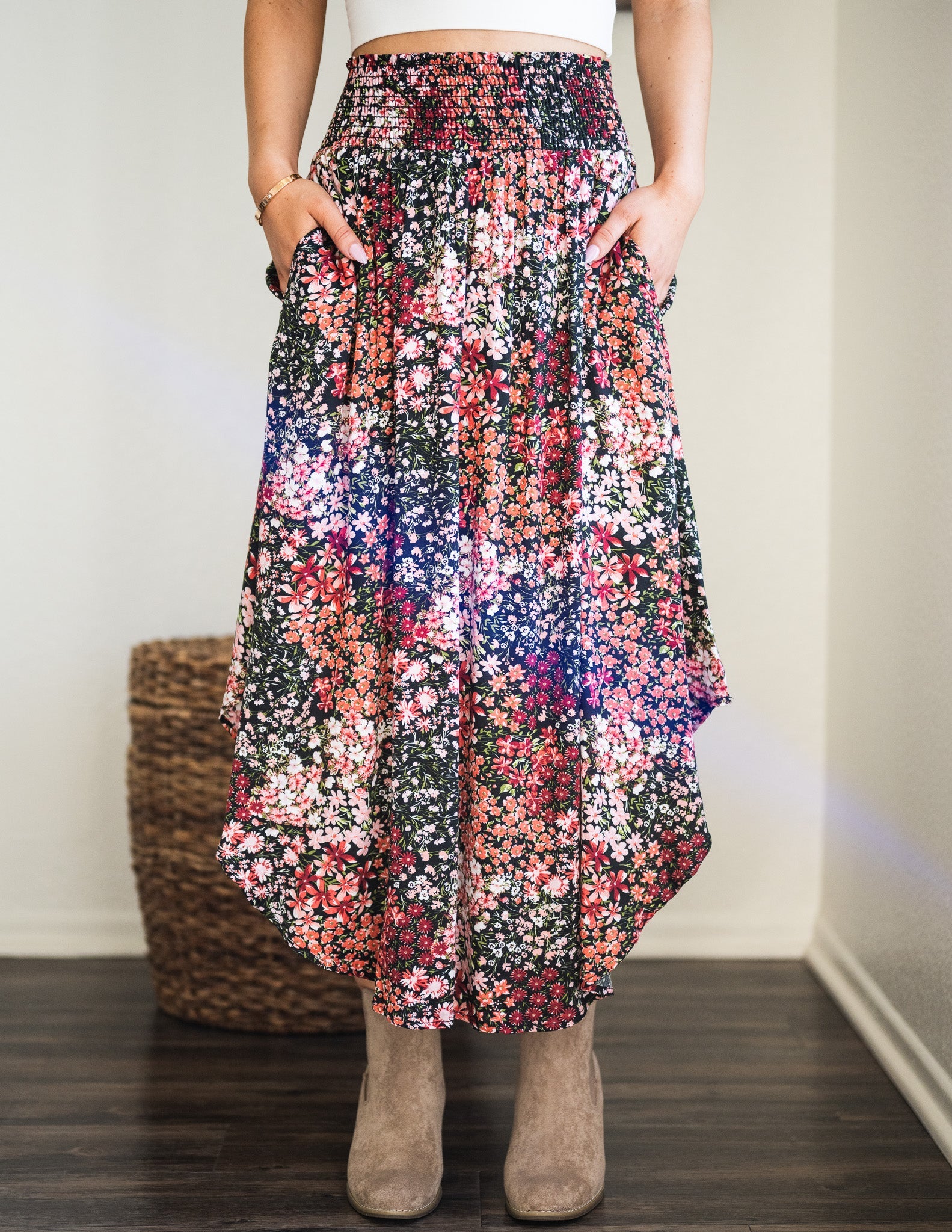 Tencel Mia Midi Skirt