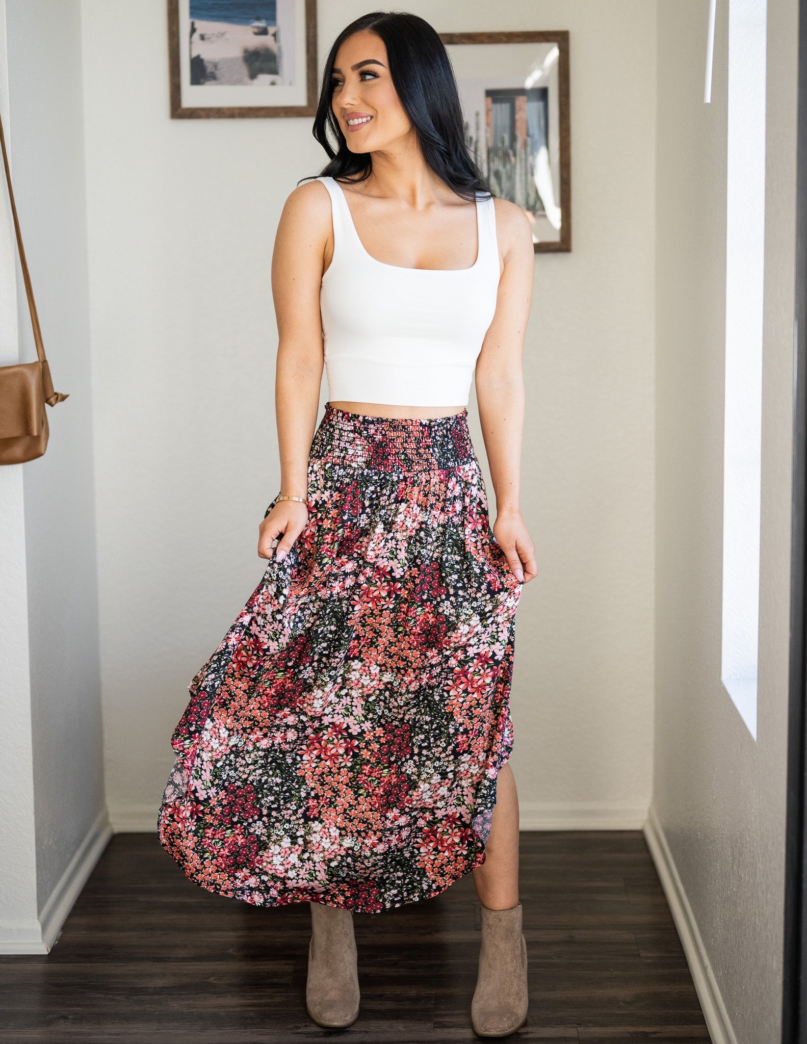 Tencel Mia Midi Skirt - Image 2